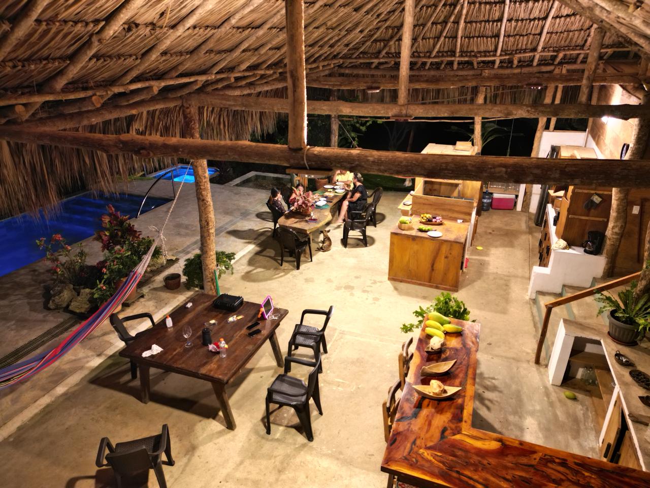 Zona social de La Montañita